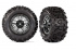 Traxxas Däck & Fälg Sledgehammer/Svart Krom 2.8 TSM (2) Traxxas Däck & Fälg Sledgehammer/Svart Krom 2.8 TSM (2)