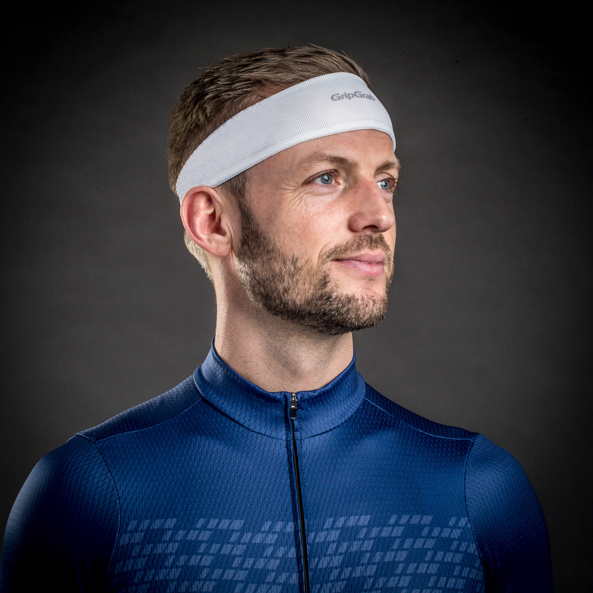 GripGrab Lightweight Summer Sweatband OneSize White