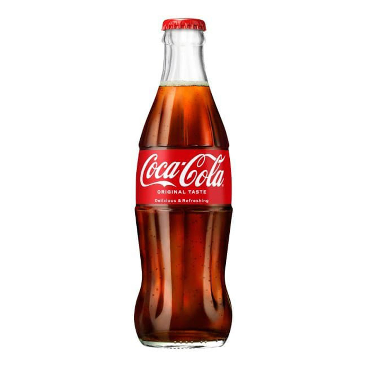 COCA-COLA 33 CL - GLASFLASKA