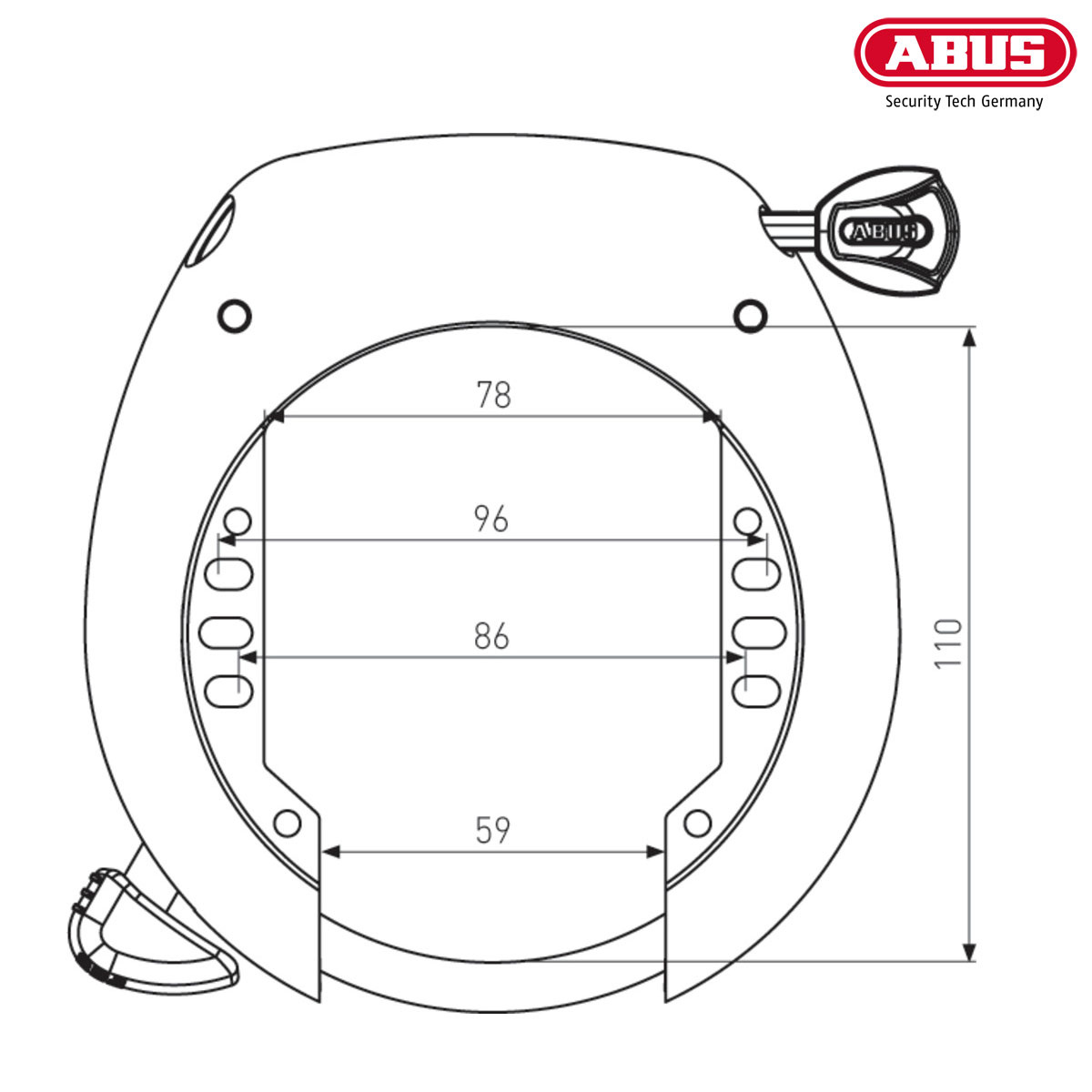 ABUS Ringlås 5755L Pro Shield X-PLUS