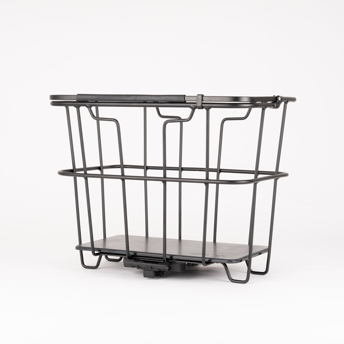 Atran Velo GROCERY CYKELKORG INKL SHOPPINGVÄSKA AVS SVART 40l