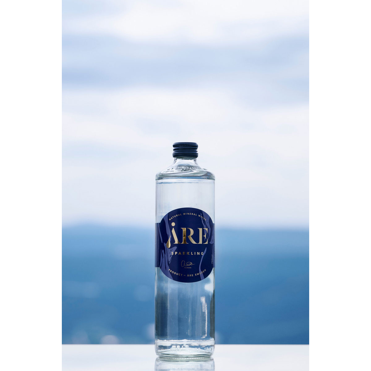 ÅRE WATER SPARKLING 75 CL - PRODUCT OF ÅRE SWEDEN