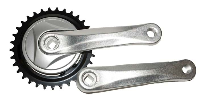 Vevparti 33T 140 mm 3/32 Silver