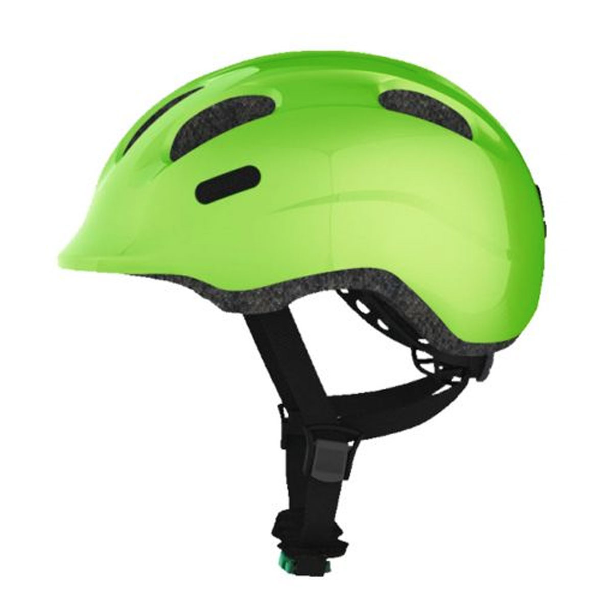 ABUS Hjälm Smiley 2.0 Sparkling Green - GRÖNT SPÄNNE