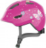ABUS Hjälm Smiley 3.0 Pink Butterfly 50-55 / M - GRÖNT SPÄNNE ABUS Hjälm Smiley 3.0 Pink Butterfly 50-55 / M - GRÖNT SPÄNNE