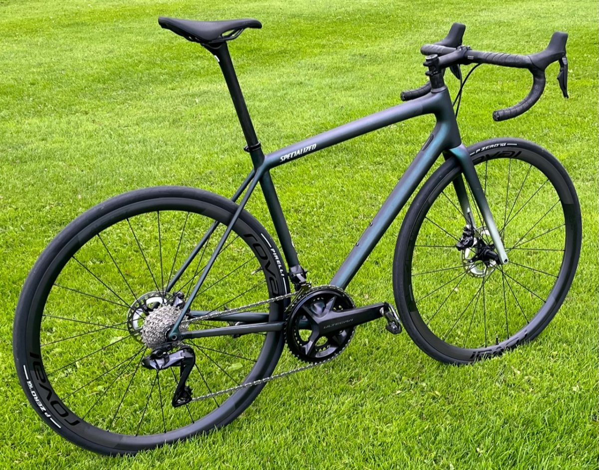 SPECIALIZED AETHOS Expert Olive/Silver 56 cm DEMOCYKEL