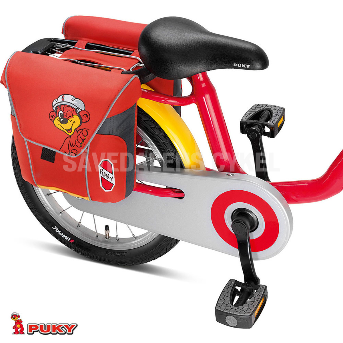 Puky Dubbel Sidväska DT 3 Röd