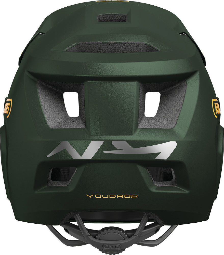 ABUS Hjälm YouDrop FF, Moss Green - Small