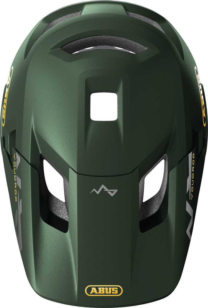 ABUS Hjälm YouDrop FF, Moss Green - Small
