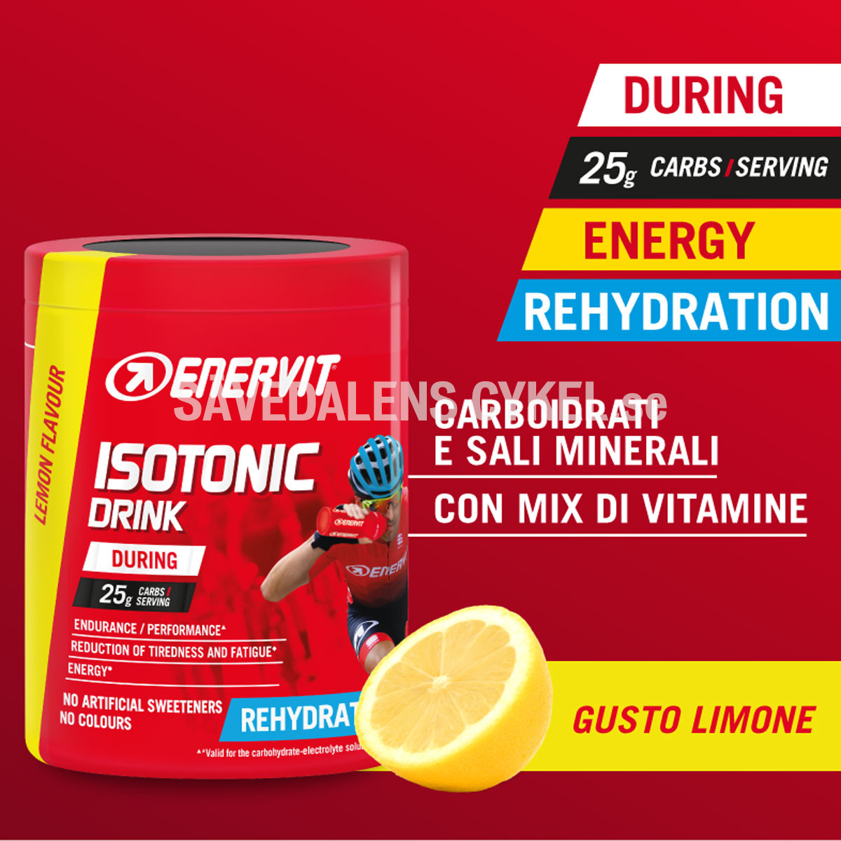 ENERVIT Isotonic Drink Lemon Burk - 420 g