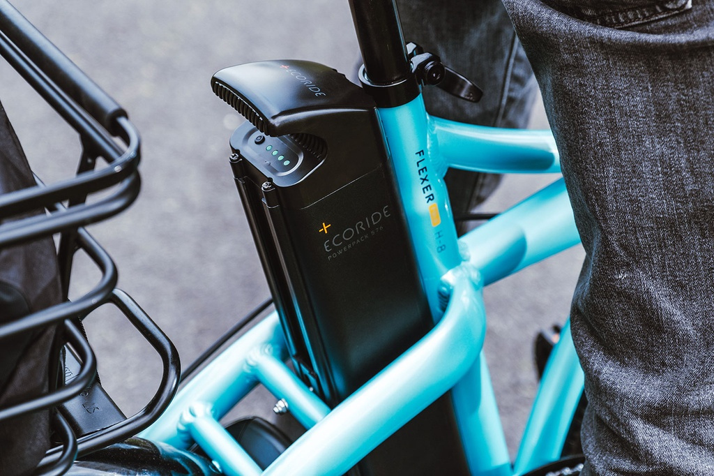 Ecoride Batteri SpinTech B1 14.5Ah 36v Svart