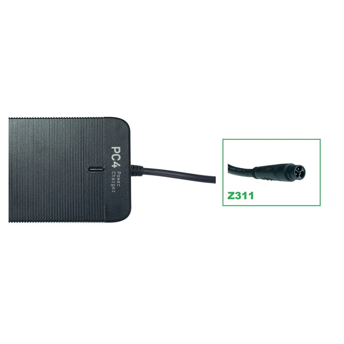 Ecoride Laddare SPINTECH PC4 4A Higo Z311 Plug