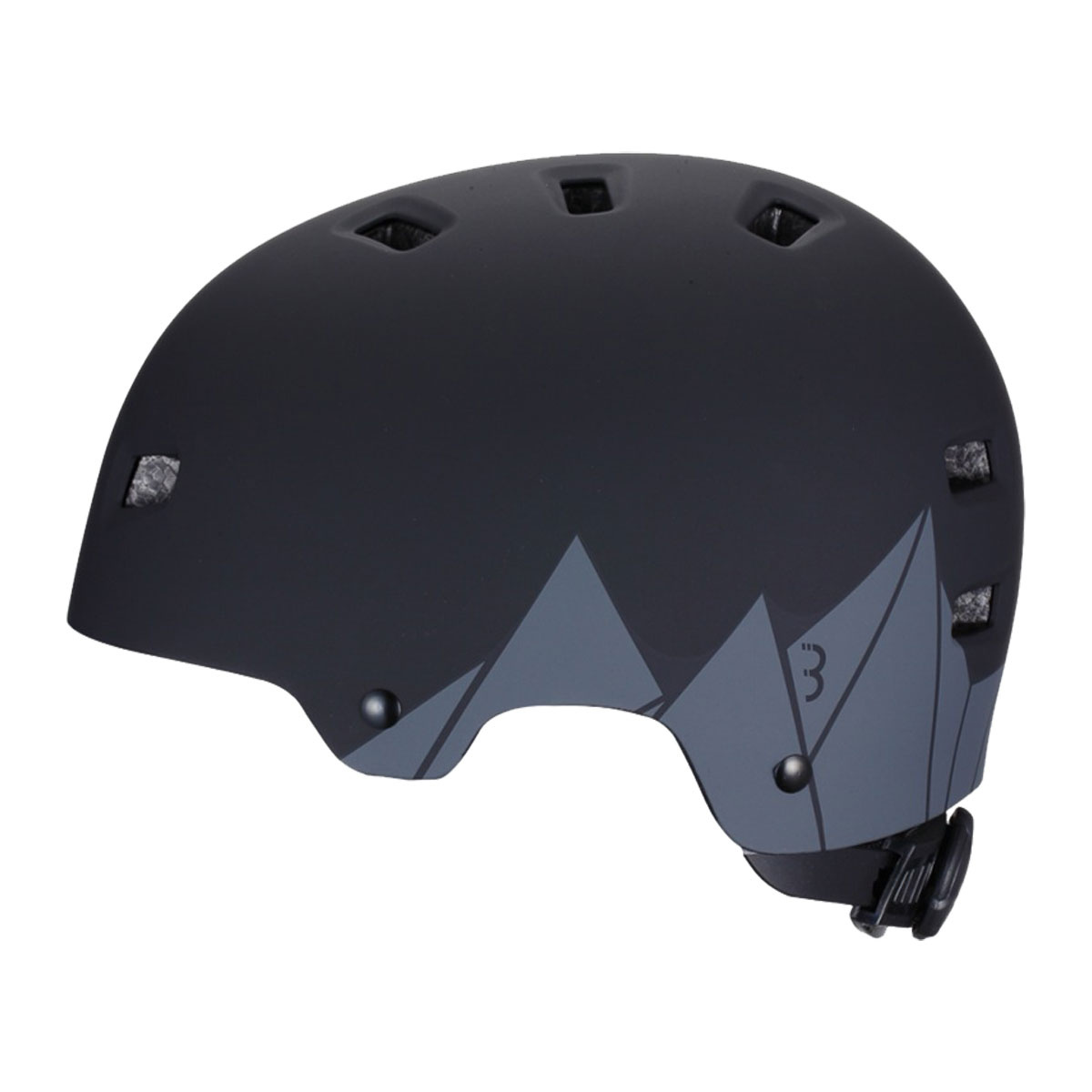 BBB Hjälm Billy Matt Svart 49.5-54 cm Small