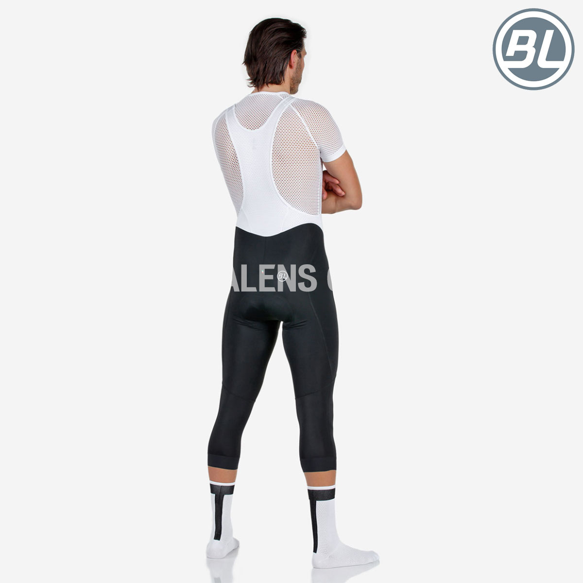 Liegi 3/4 Bibshort Black