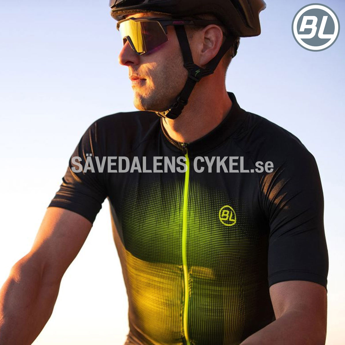 Treviso Short-sleeved Jersey Man Fluo Yellow