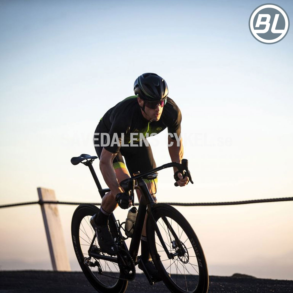 Treviso Short-sleeved Jersey Man Fluo Yellow