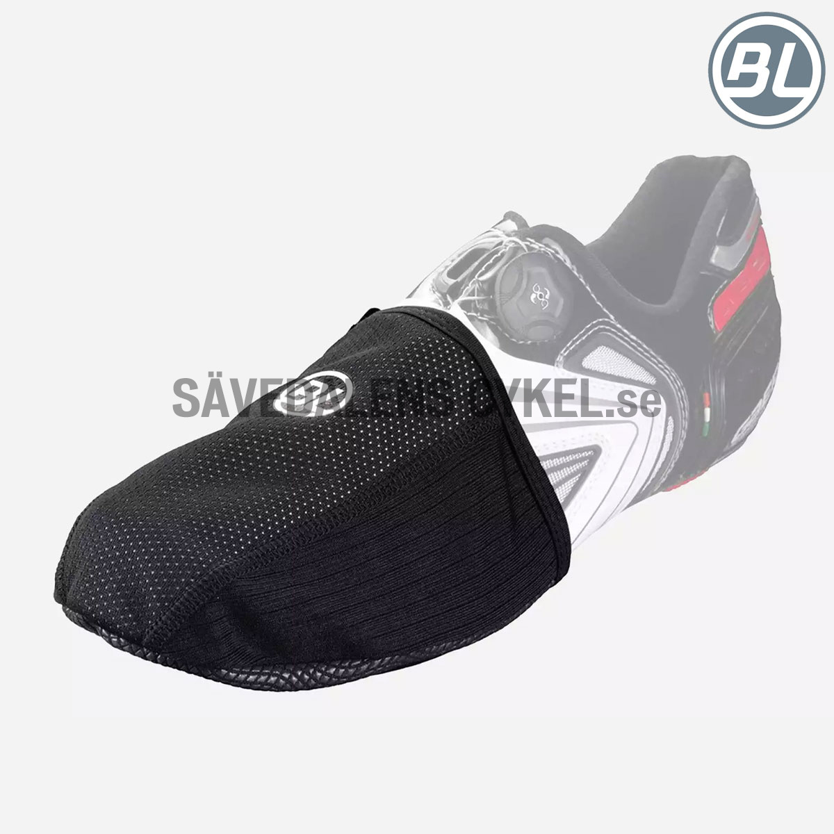Windproof cycling toe cover FUTURA Black