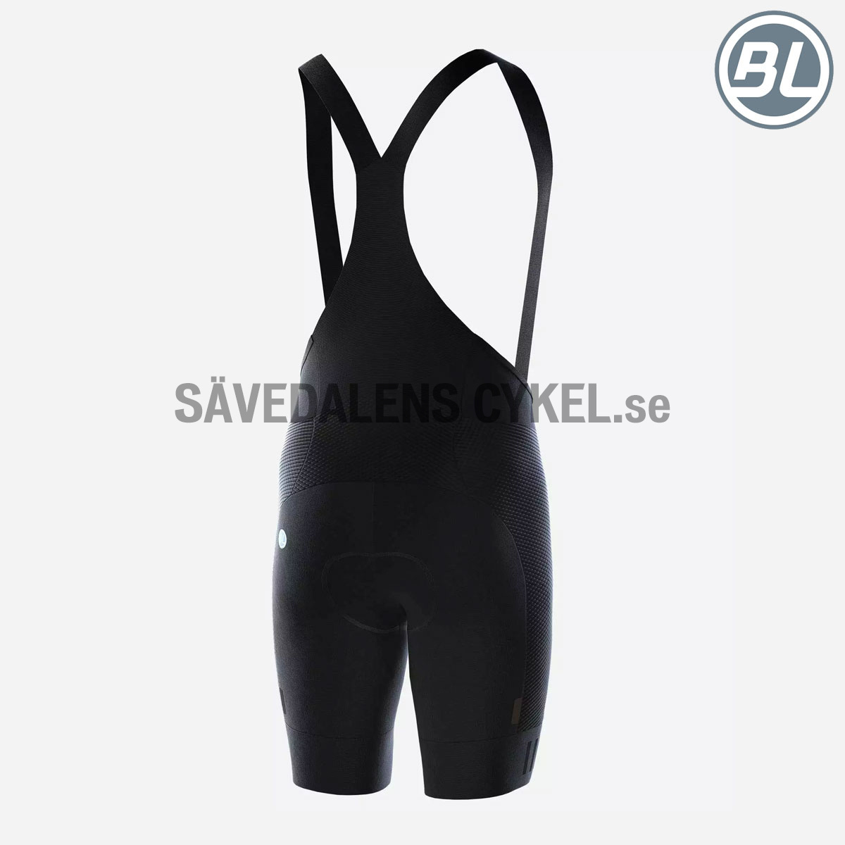 Men's cycling bib shorts SQUADRA Black S3