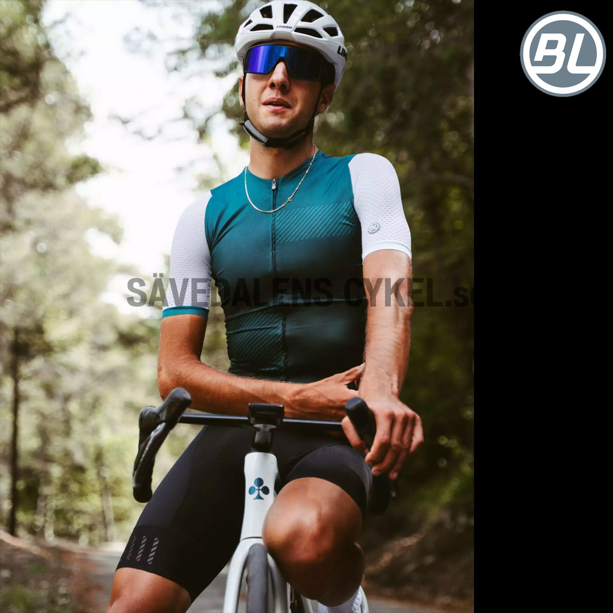 Men's cycling bib shorts SQUADRA Black S3