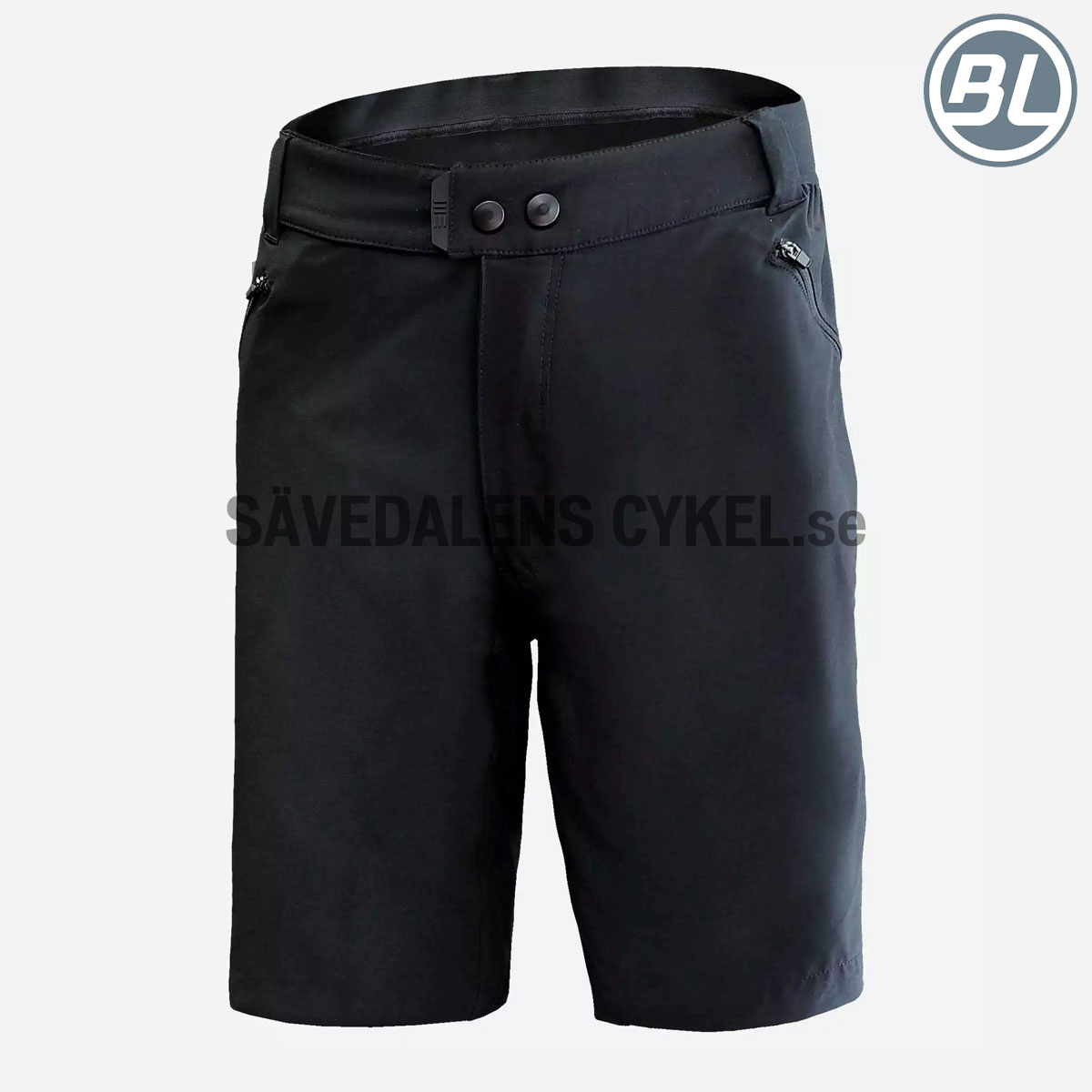 Men's bike baggy shorts OSTIGLIA Black