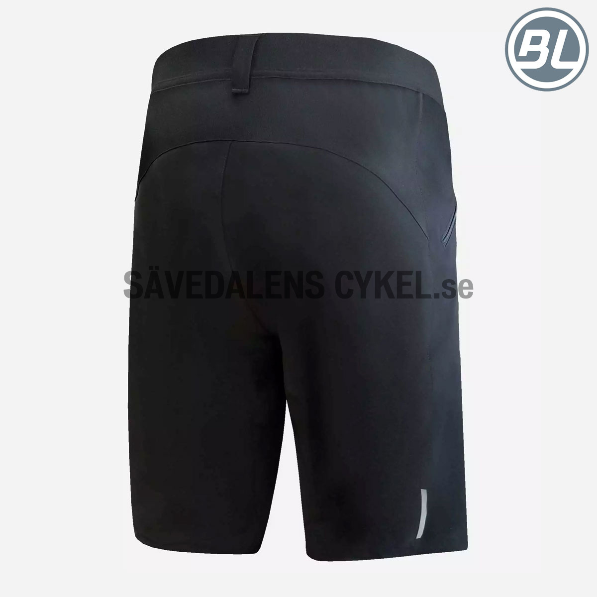 Men's bike baggy shorts OSTIGLIA Black