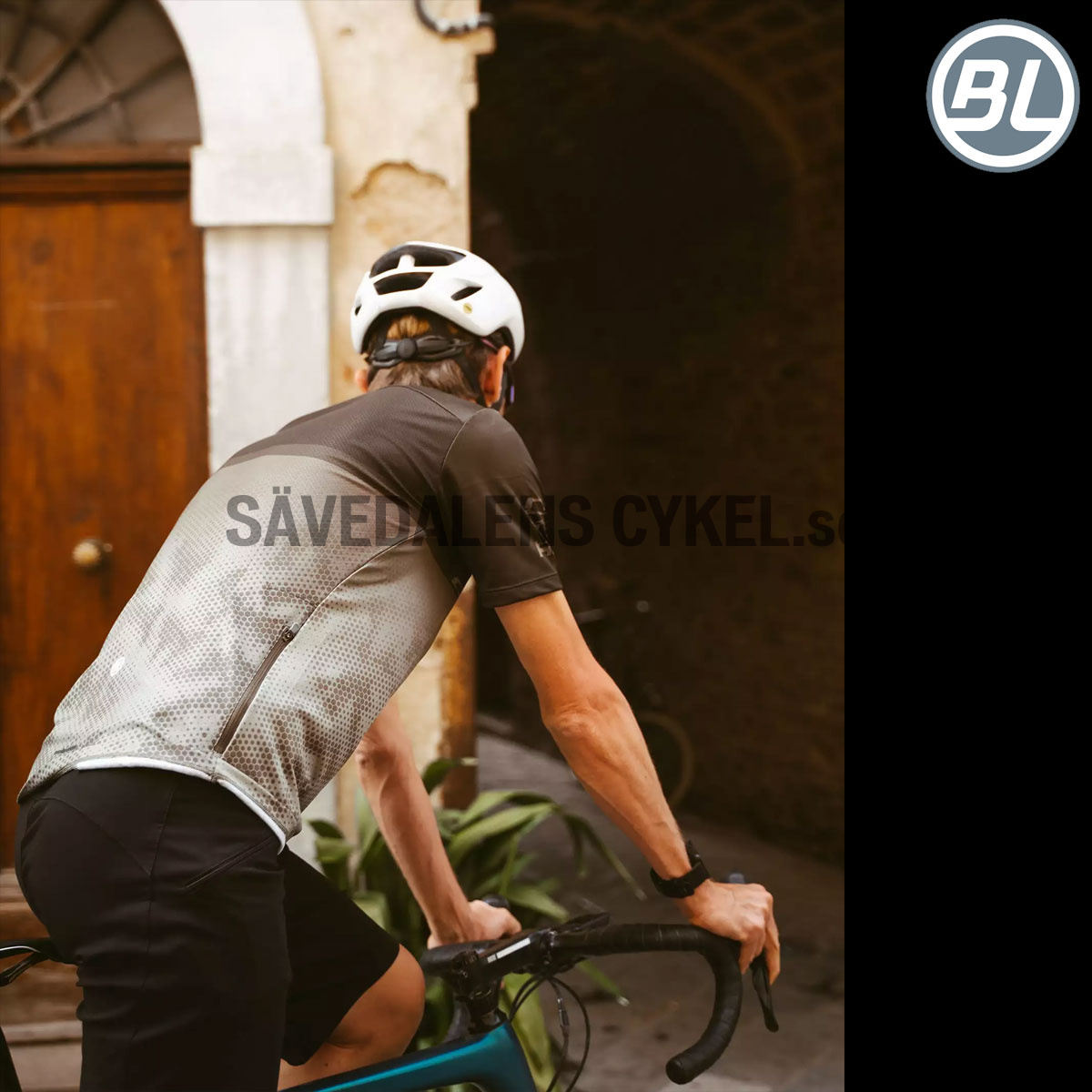 Men's bike baggy shorts OSTIGLIA Black