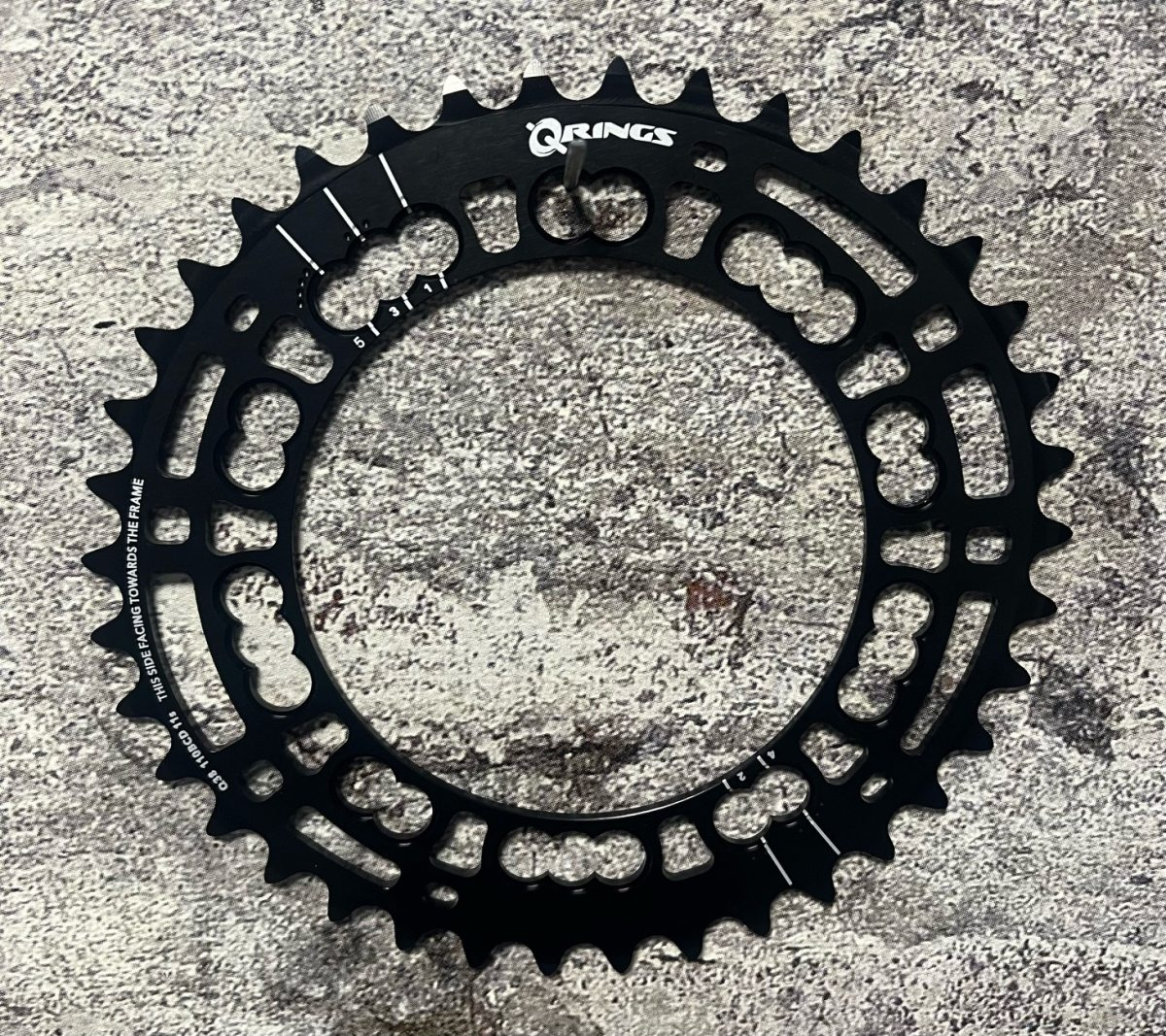 Rotor Kedjedrev Q 38T 110 BCD 5-hål Oval