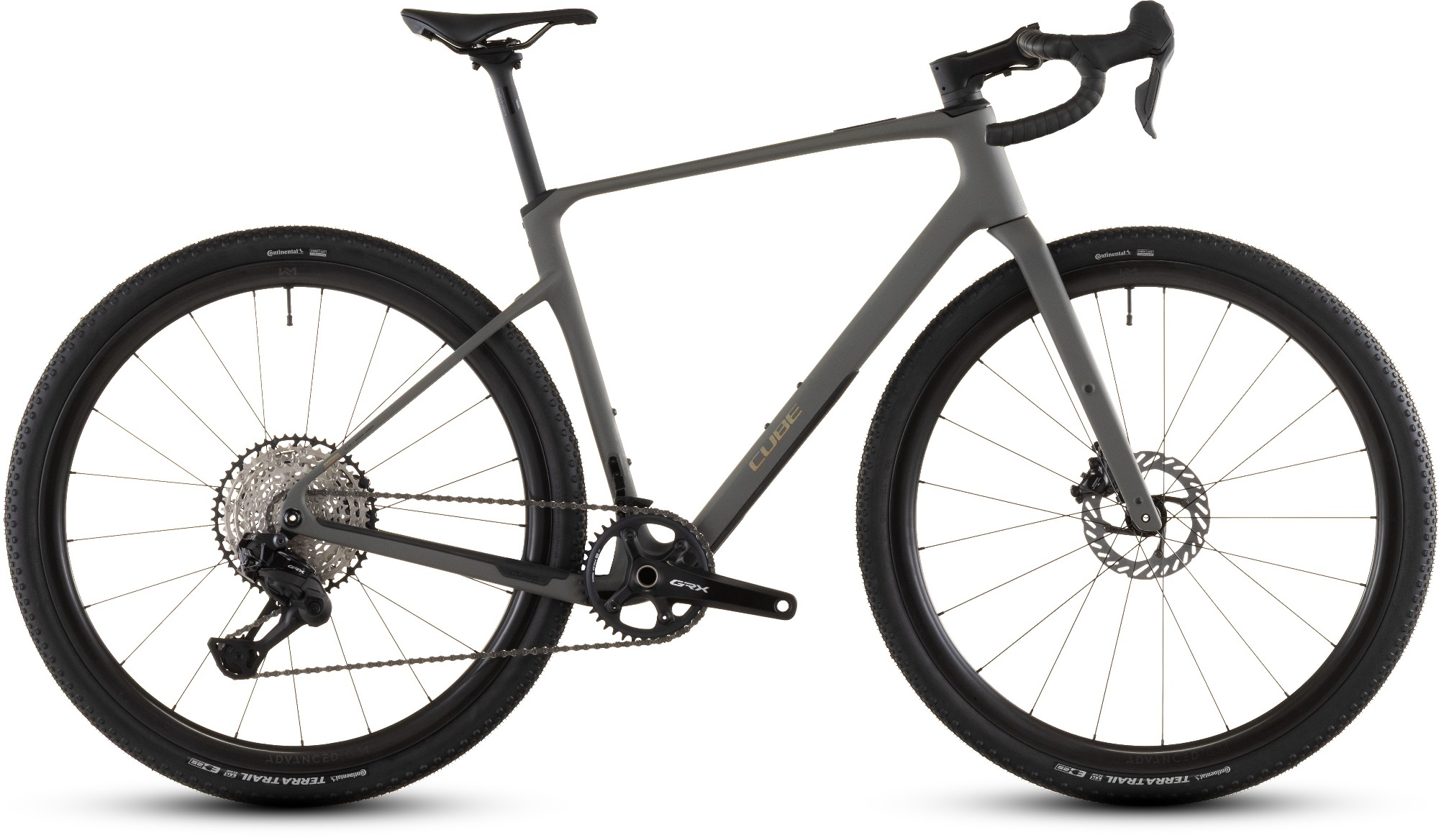 Cube NuRoad C:62 EX Carbon L 55 Grå - Liten Lackskada