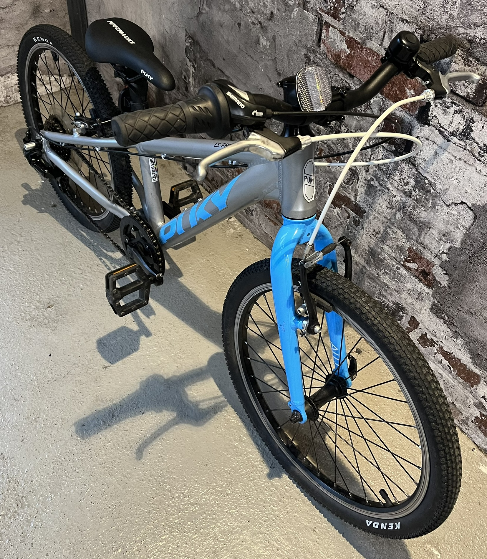 Barncykel Puky LS-PRO 20tum Blå/Silver Begagnad