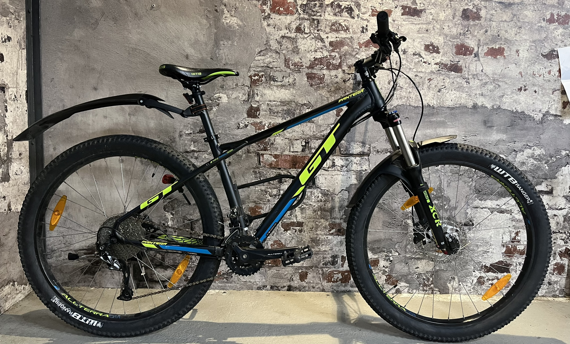 Mountainbike GT MTB 29 tum Svart/Gul Begagnad