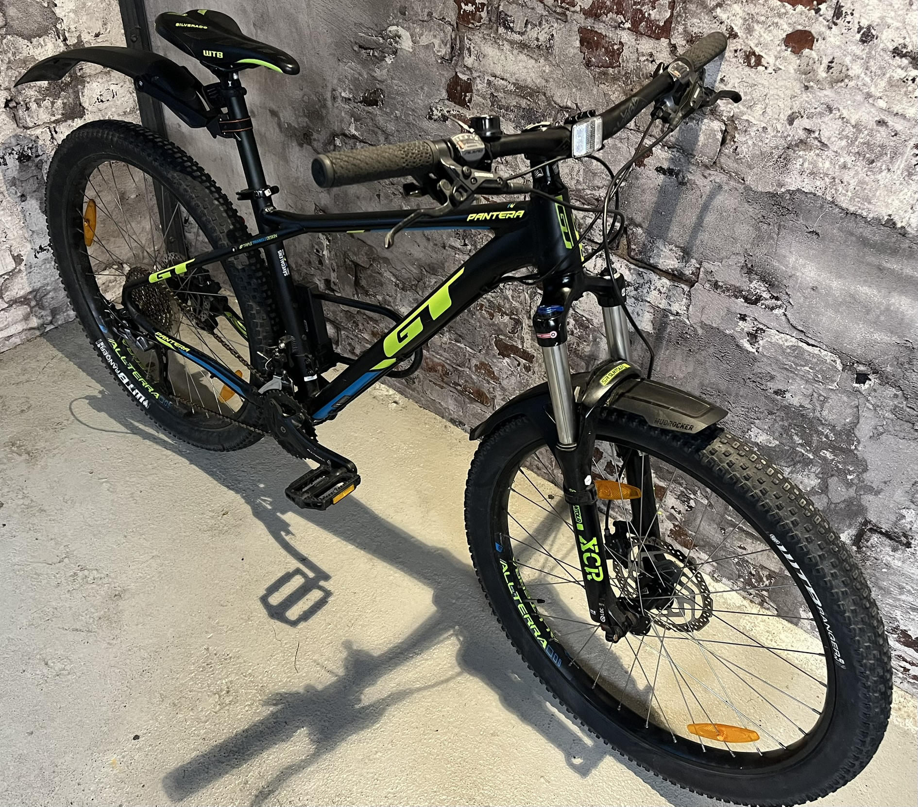 Mountainbike GT MTB 29 tum Svart/Gul Begagnad