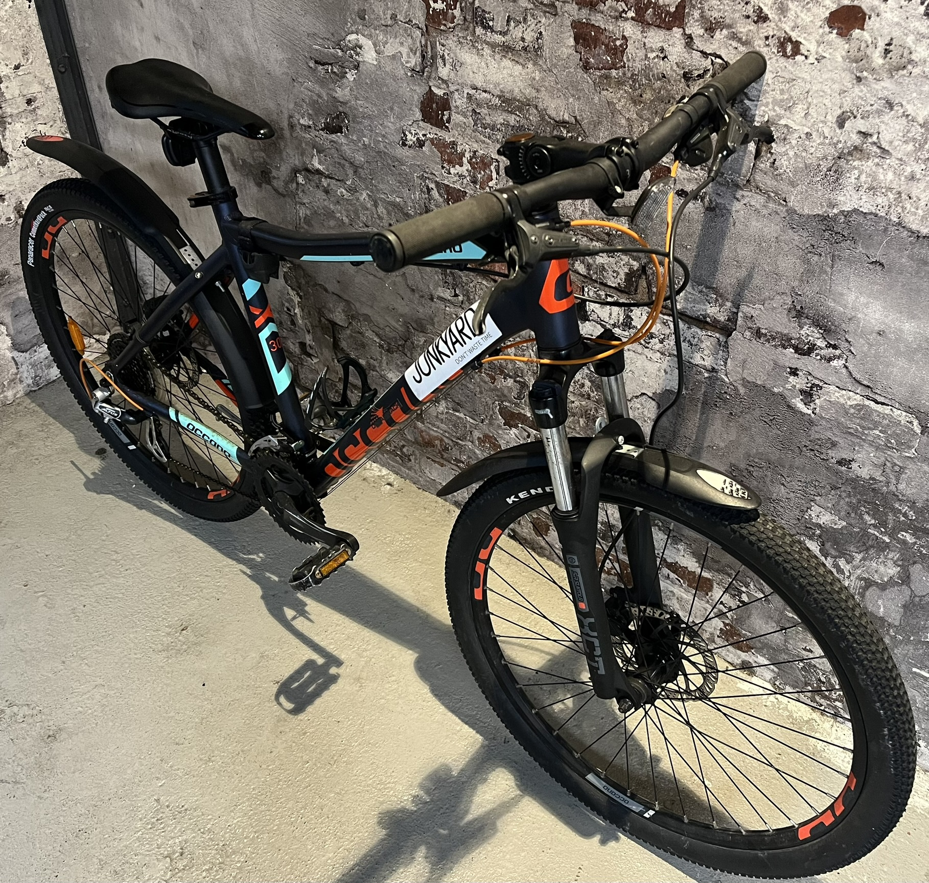 Mountainbike OCCANE MTB 26 tum Gråblå Begagnad