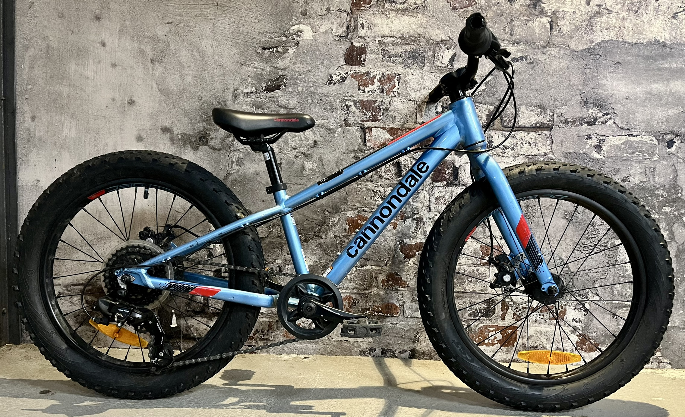 Barncykel Cannondale 20tum Blå Begagnad