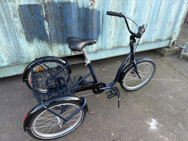 Trehjuling Skeppshult S3 20tum Blå Begagnad - Nyskick 