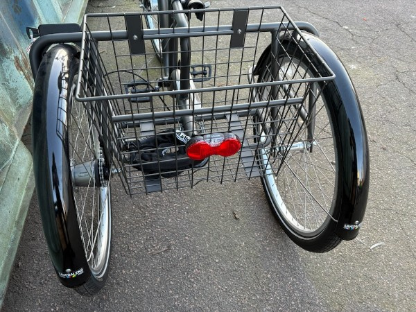 Trehjuling Skeppshult S3 24tum Grå Begagnad - Nyskick 