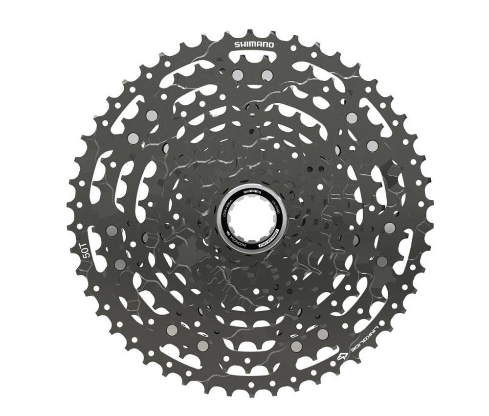 Shimano Kassett 10-delat 11-43 CS-LG400-10 Linkglide