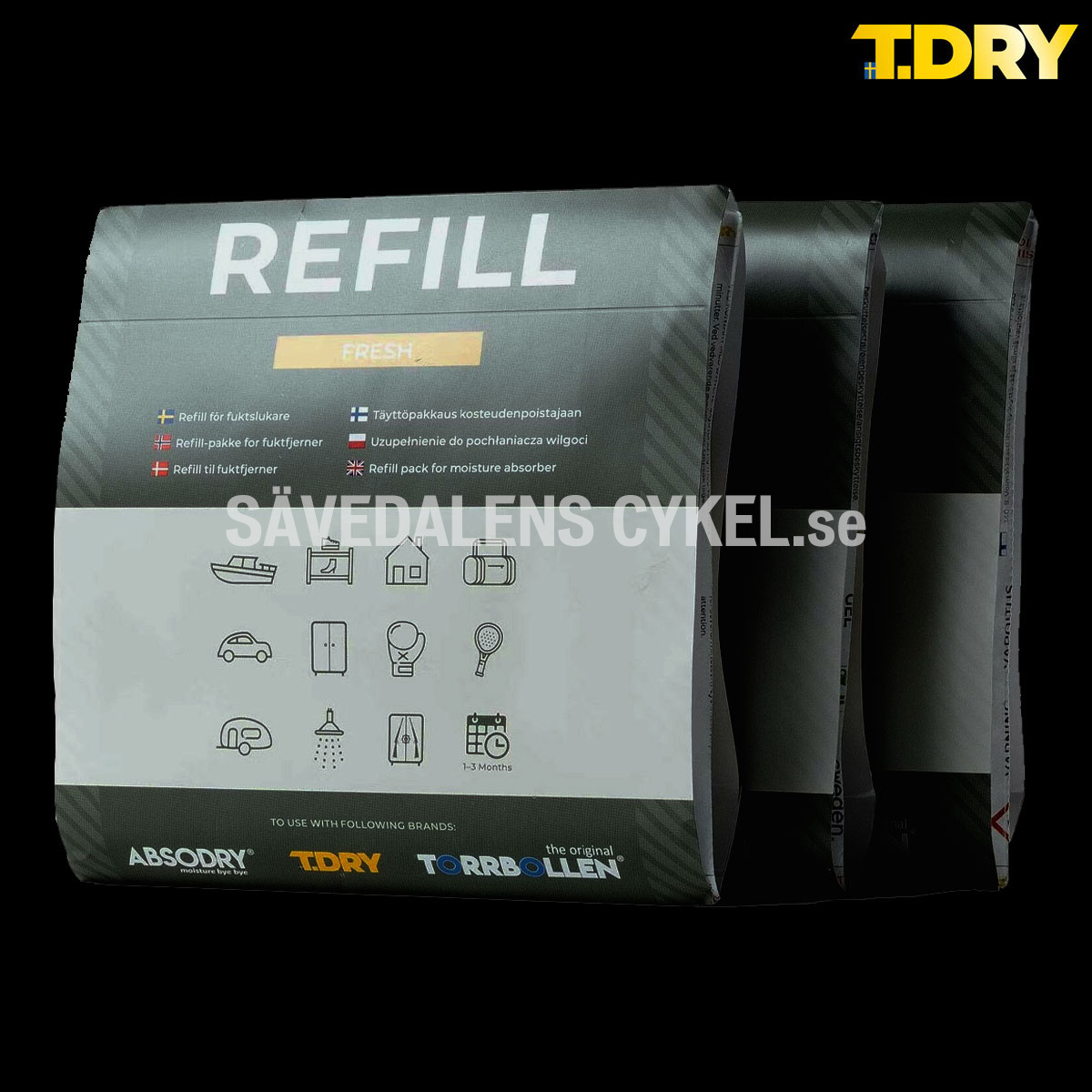 Fuktslukare Fresh Refill T.DRY