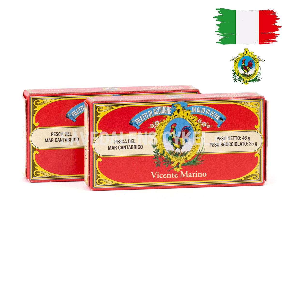 VINCENTE MARINO Sardeller i olivolja - 50g