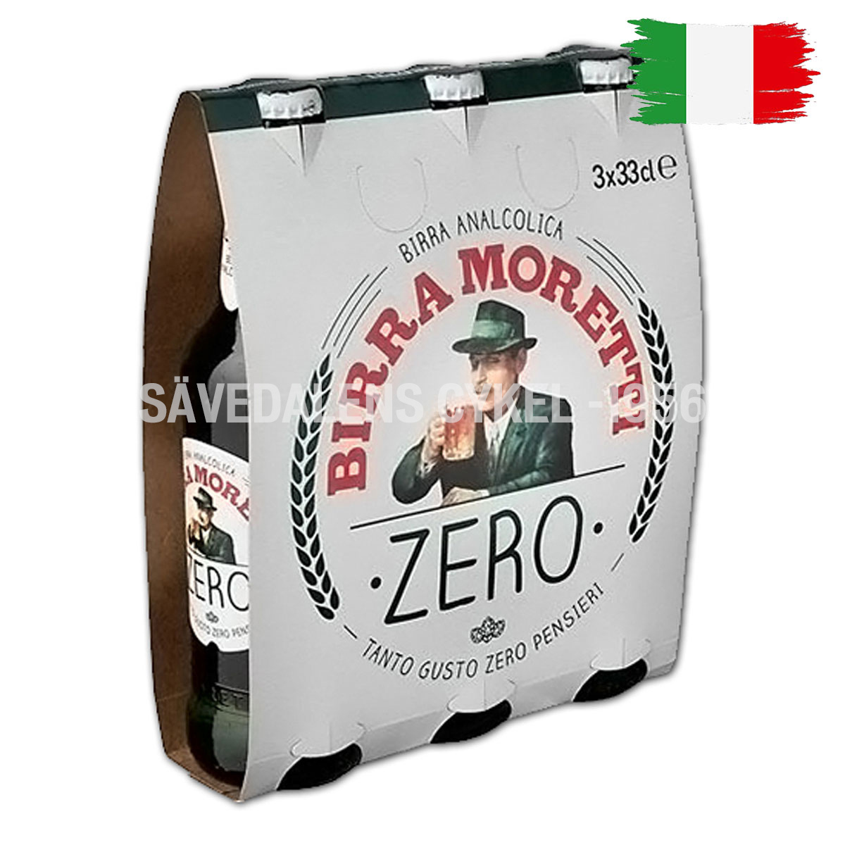 BIRRA MORETTI ZERO 0.0% - 33 cl / styck