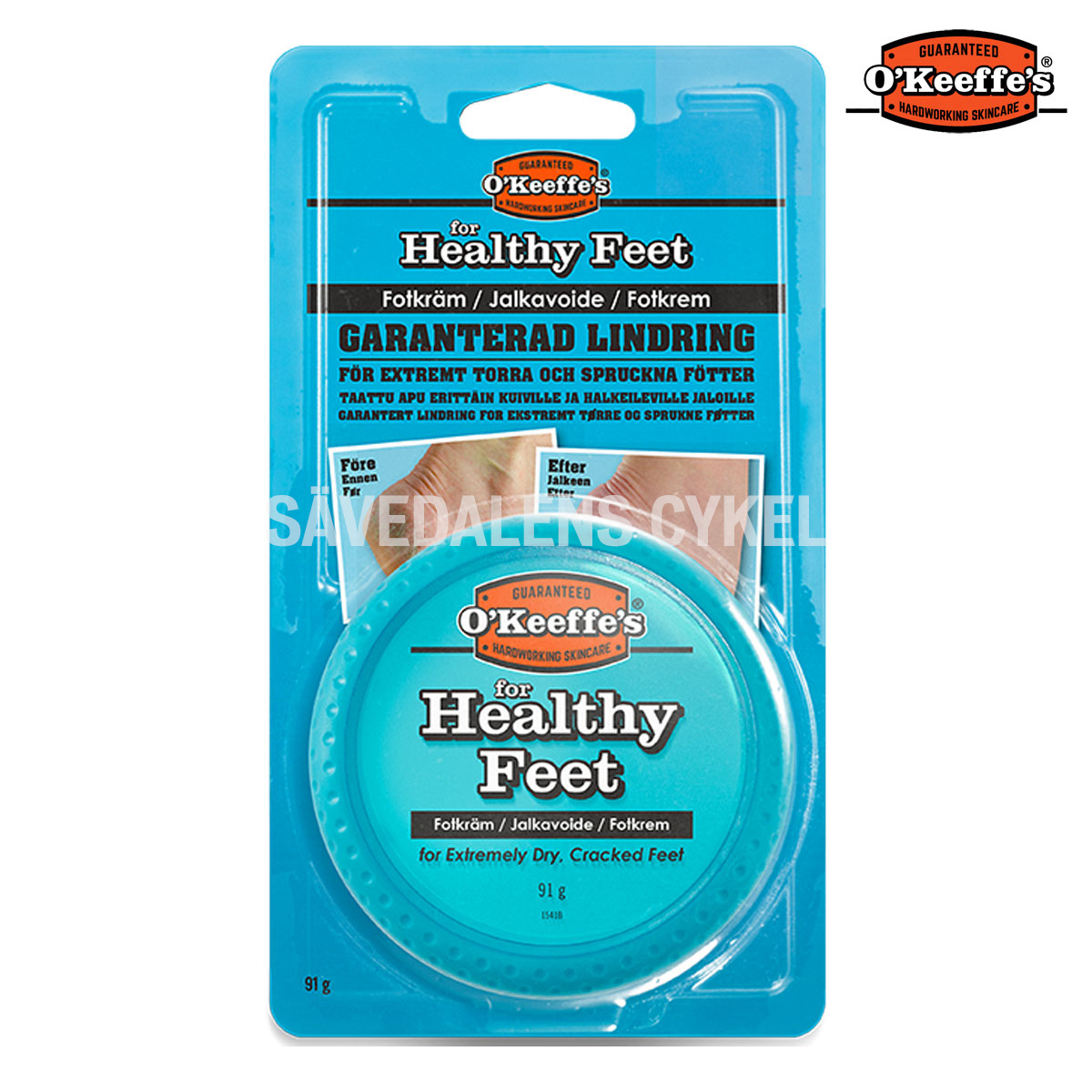 O´KEEFFE´S Healthy Feet, Fotkräm 91g