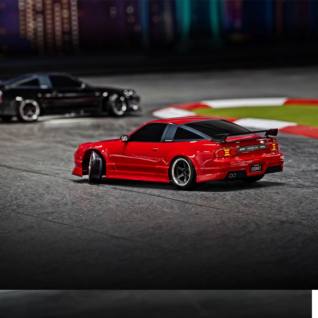 Traxxas 4-TEC Drift 2WD Nissan 240SX XL-5 TQi Röd