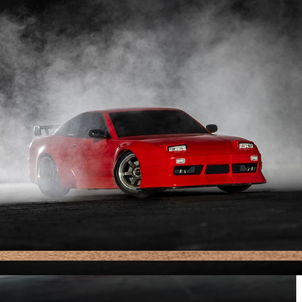 Traxxas 4-TEC Drift 2WD Nissan 240SX XL-5 TQi Röd