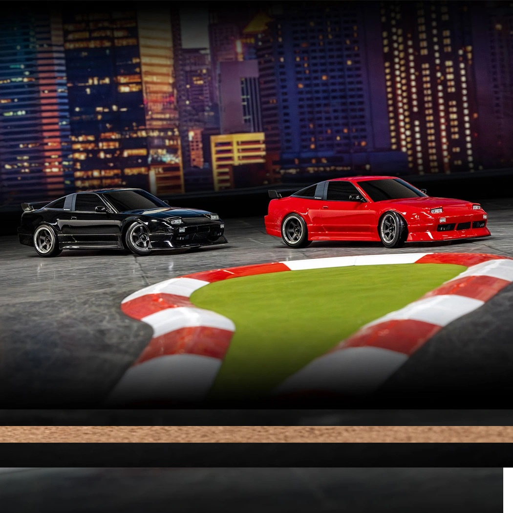 Traxxas 4-TEC Drift 2WD Nissan 240SX XL-5 TQi Röd