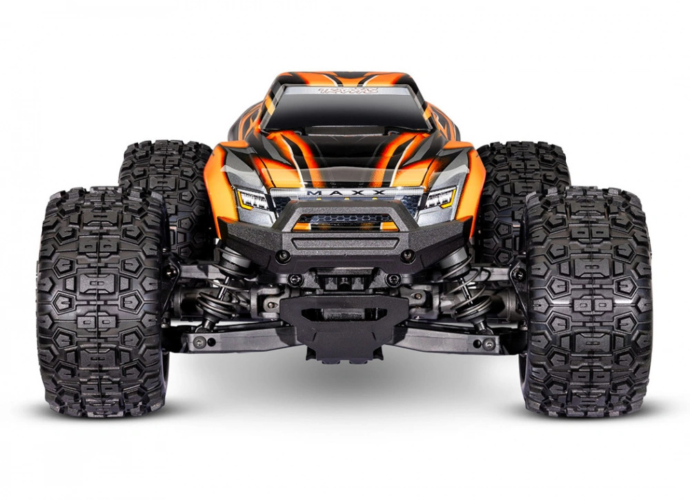 Traxxas Mini MAXX RTR TQ BL-2s Orange - USB-C Laddare / 2s LiPo