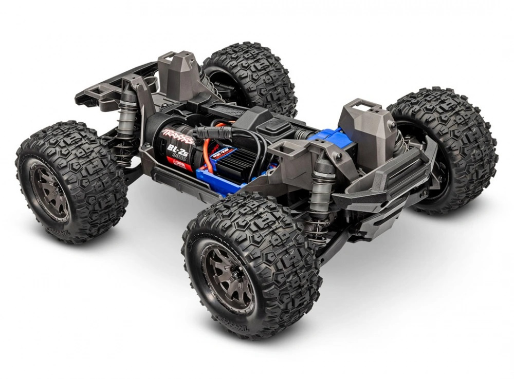 Traxxas Mini MAXX RTR TQ BL-2s Orange - USB-C Laddare / 2s LiPo