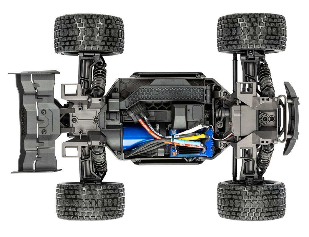 Traxxas Mini XRT RTR TQi VXL-3s Grön - USB-C Laddare / 2s LiPo DEMO Batteri 3S 2300mAh