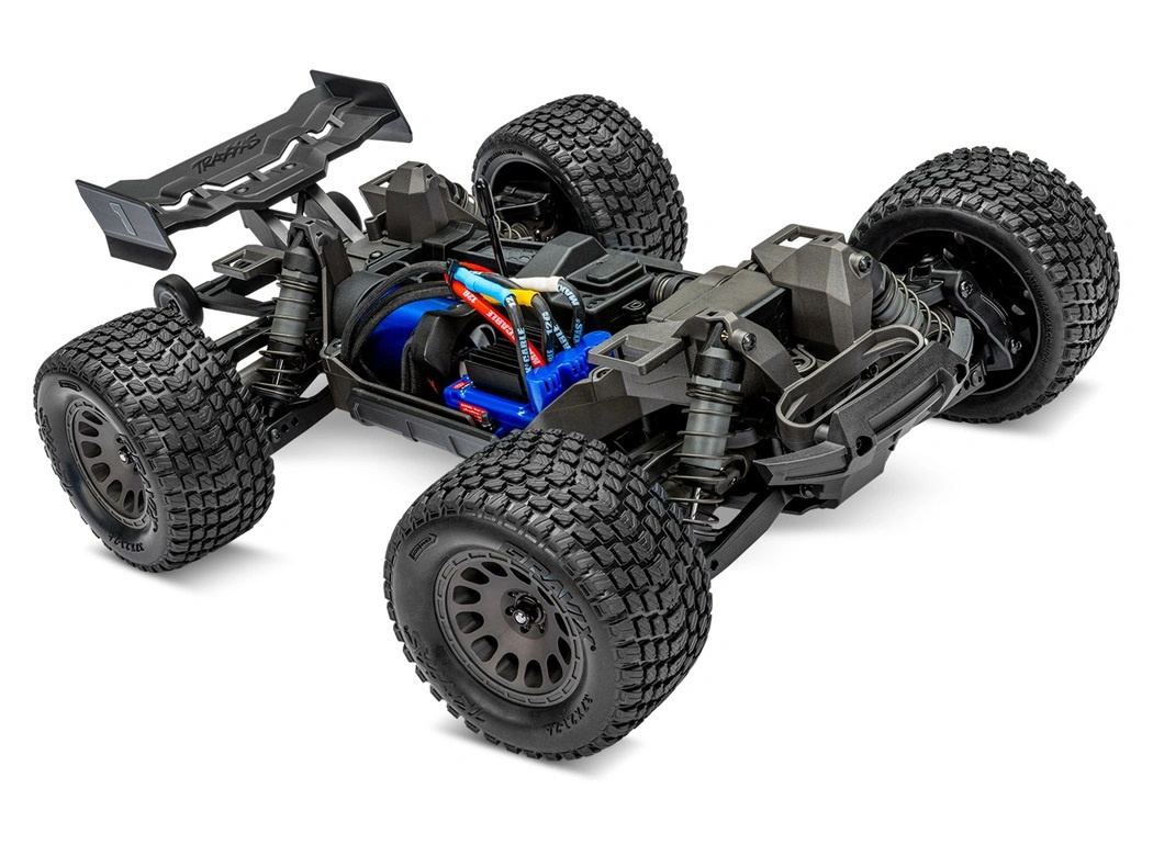 Traxxas Mini XRT RTR TQi VXL-3s Grön - USB-C Laddare / 2s LiPo DEMO Batteri 3S 2300mAh