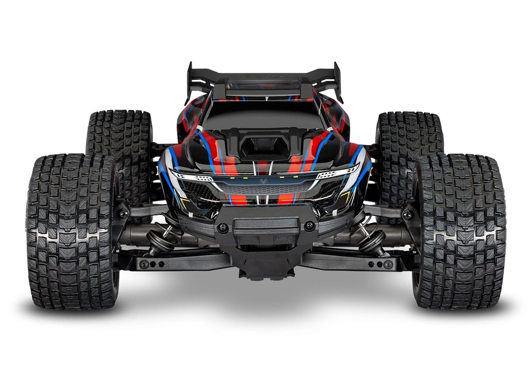 Traxxas Mini XRT RTR TQi VXL-3s Röd - USB-C Laddare / 2s LiPo