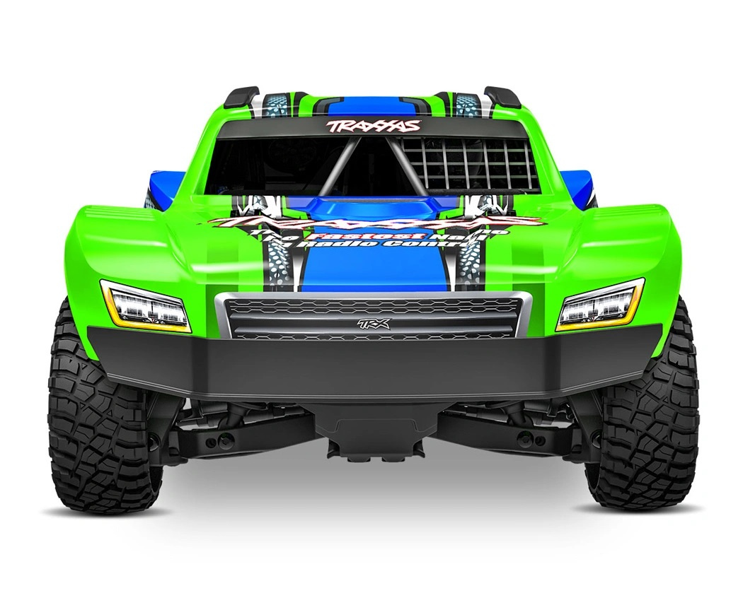 Traxxas Mini Slash 4x4 RTR TQ BL-2s Grön - USB-C Laddare / 2s LiPo
