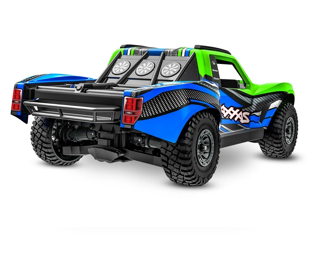 Traxxas Mini Slash 4x4 RTR TQ BL-2s Grön - USB-C Laddare / 2s LiPo